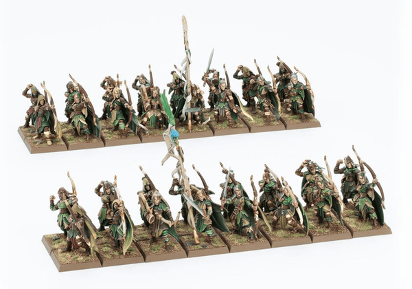 Games Workshop Warhammer The Old World - Wood Elf Realms - Glade Guard and Deepwood Scouts