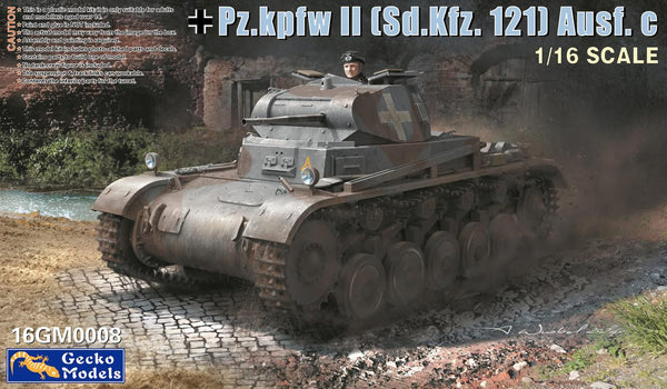 Gecko Models 1/16 Pz.Kpfw. II (Sd.Kfz.121) Ausf.c