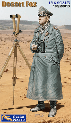 Gecko Models 1/16 WWII German Field Marshal Erwin Rommel - The Desert Fox