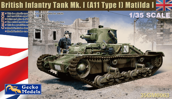 Gecko Models 1/35 A11 Matilda Mk.I