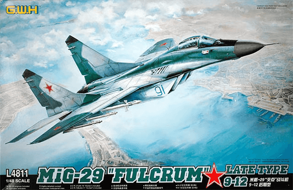 Great Wall Hobby 1/48 Mikoyan MiG-29 9-12 Fulcrum Late Production
