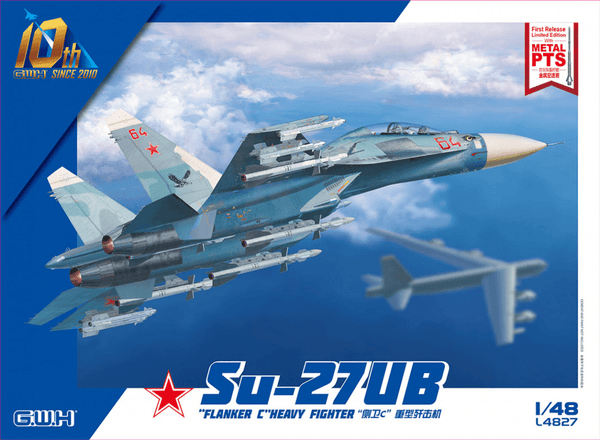 Great Wall Hobby 1/48 Sukhoi Su-27UB Flanker C