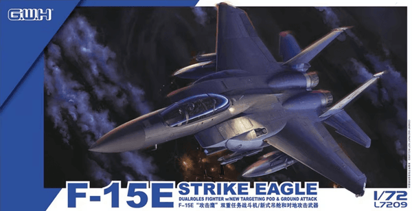 Great Wall Hobby 1/72 McDonnell Douglas F-15E Strike Eagle with New Targeting Pod