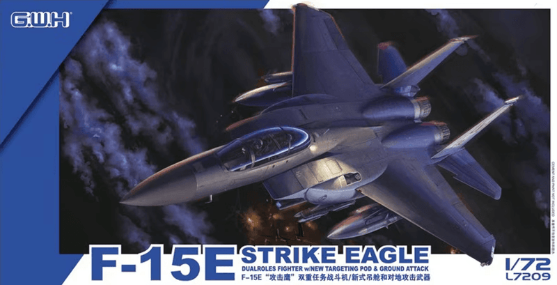 Great Wall Hobby 1/72 McDonnell Douglas F-15E Strike Eagle with New Targeting Pod