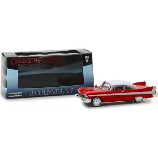 Greenlight 1/43 Christine (1983 Movie) 1958 Plymouth Fury (Evil Version)