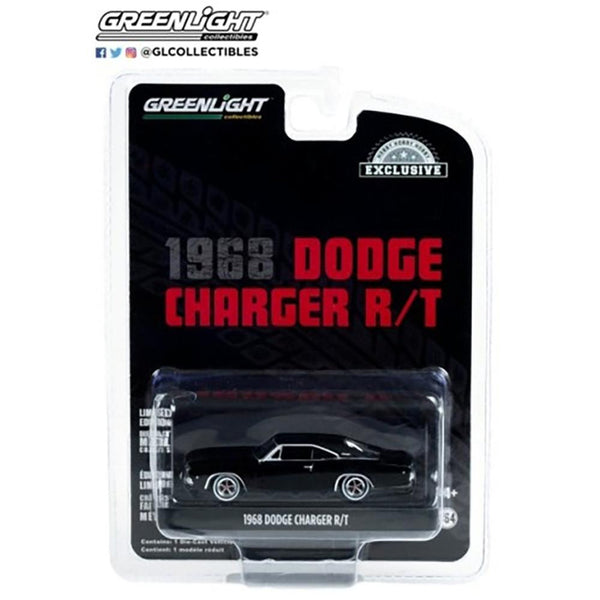 Greenlight 1/64 1968 Dodge Charger R/T Black