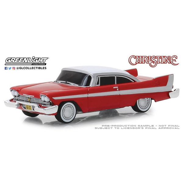 Greenlight 1/64 Christine (1983 Movie) 1958 Plymouth Fury - Evil Version