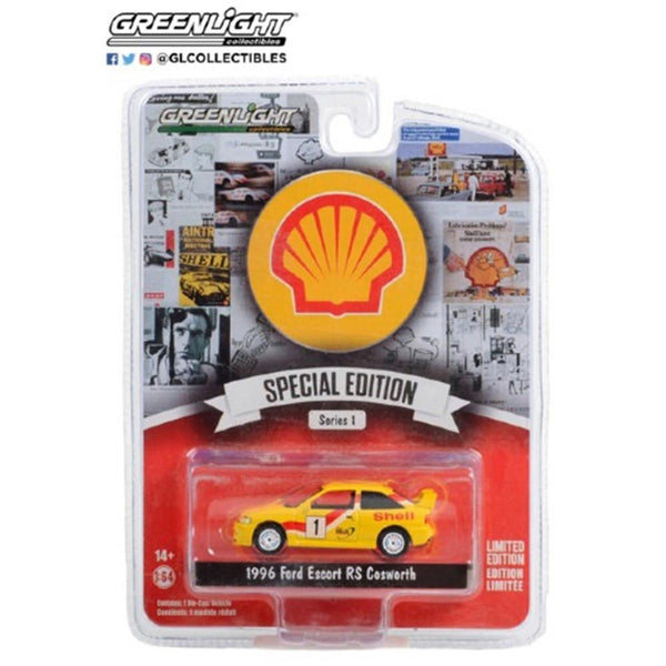 Greenlight 1/64 Shell Oil Series 1 1996 Ford Escort RS Cosworth No.1 Shell Helix