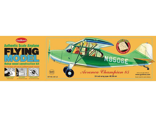 Guillow 1/18 Aeronca Champion 85 Balsa Model Kit