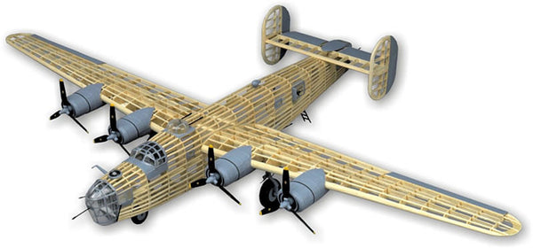Guillow 1/28 Consolidated B-24D Liberator Balsa Model Kit