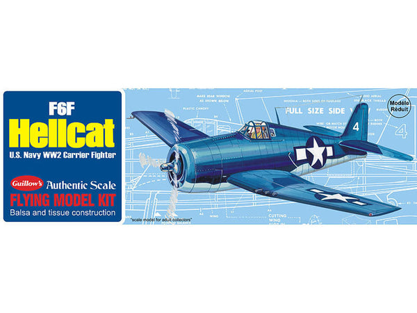 Guillow 1/32 Grumman F6F Hellcat Balsa Model Kit