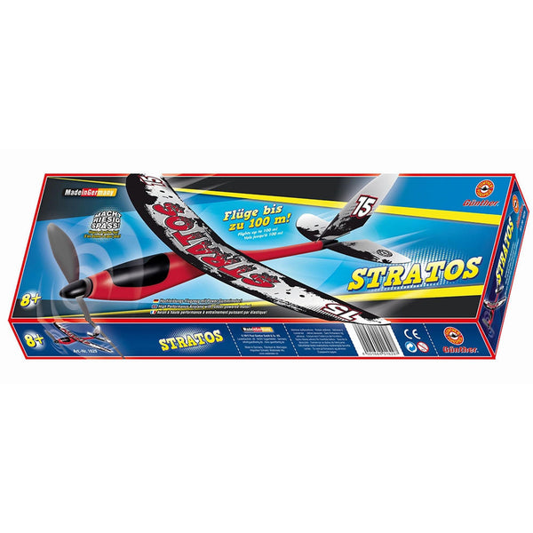 Gunther Stratos Rubber Band Powered Flying Model Plane