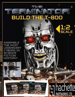 Hachette Partworks 1/2 Terminator T-800 - Build Your Own Collectable - Complete