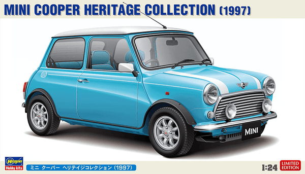 Hasegawa 1/24 Mini Cooper Heritage Collection 1997