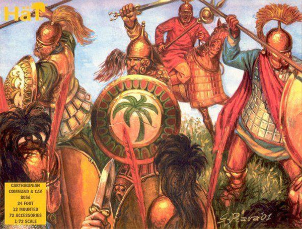 Hat Industrie 1/72 Carthaginian Command and Cavalry