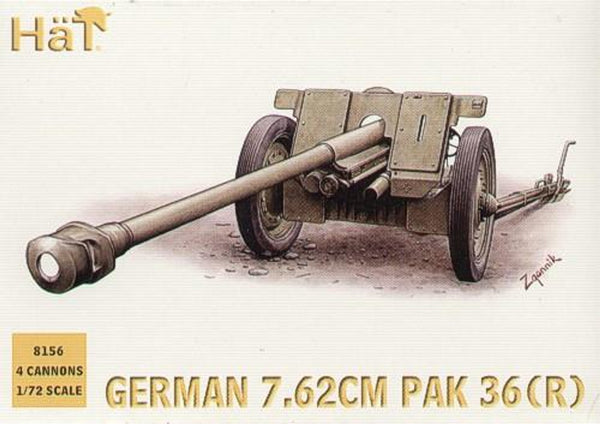 Hat Industrie 1/72 German (WWII) Pak-36r anti tank gun