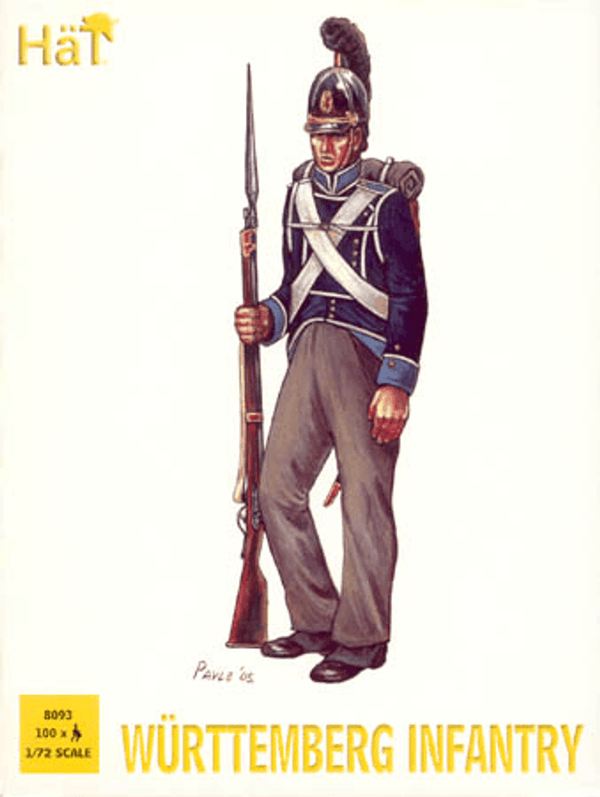 Hat Industrie 1/72 Napoleonic Wurttemburg Infantry