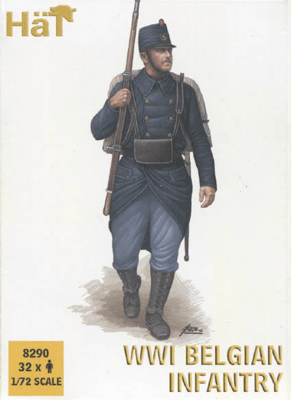 Hat Industrie 1/72 WWI Belgian Infantry