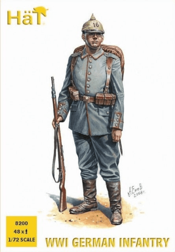 Hat Industrie 1/72 WWI German Infantry