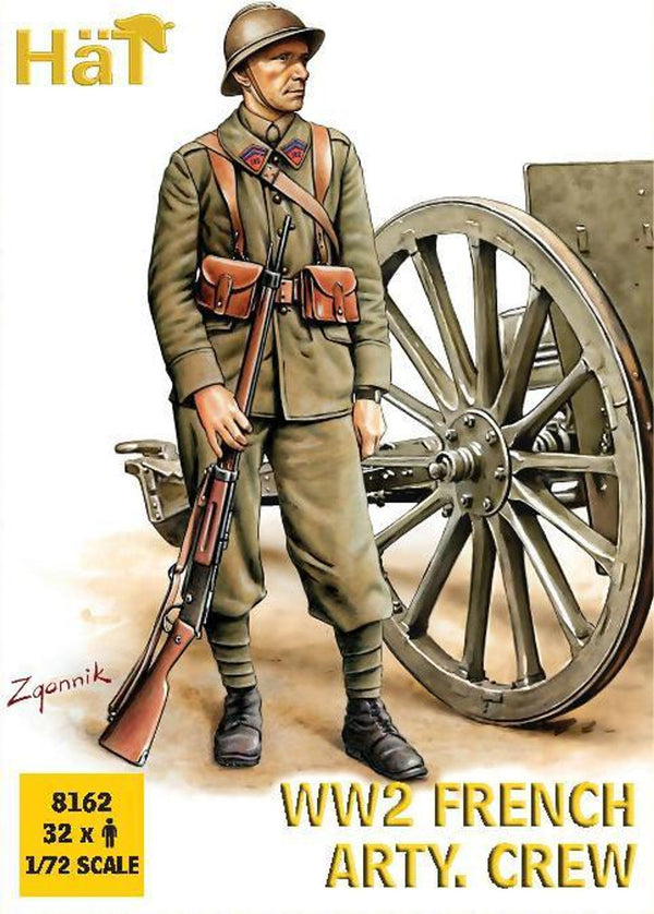 Hat Industrie 1/72 WWII French Artillery Crew E28B