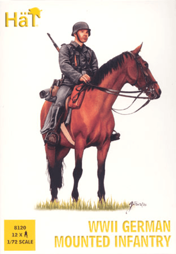 Hat Industrie 1/72 WWII German Mounted Infantry