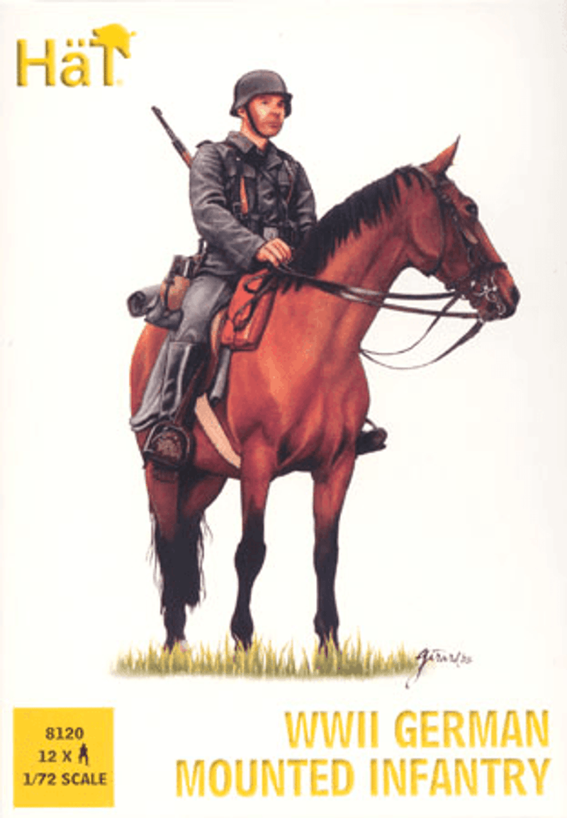 Hat Industrie 1/72 WWII German Mounted Infantry