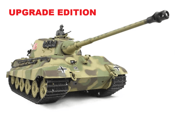 Heng Long RC 1/16 King Tiger - Henschel Turret - IR Battle System - Upgrade Edition