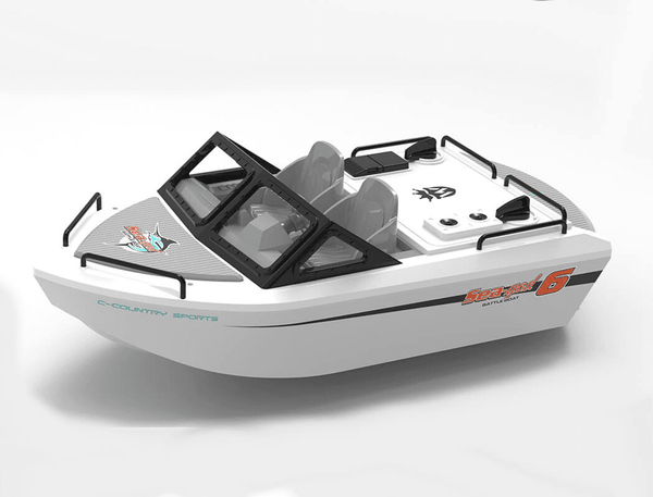 Heng Long Sea-God 6 Karting Brushless RTR RC Boat - White