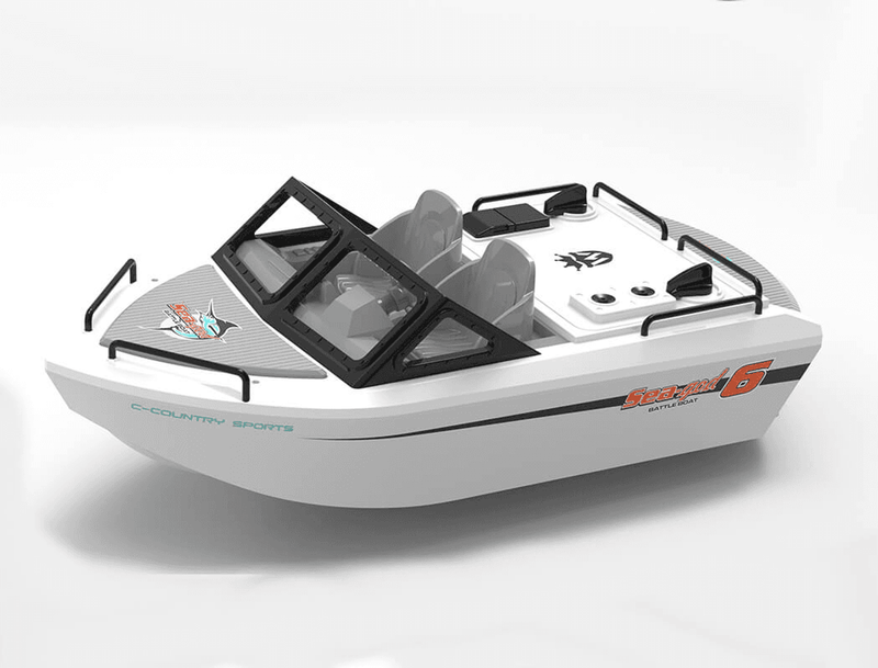 Heng Long Sea-God 6 Karting Brushless RTR RC Boat - White