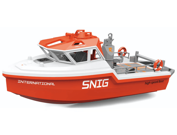 Heng Long SNIG Rescue Brushless RTR RC Boat - White