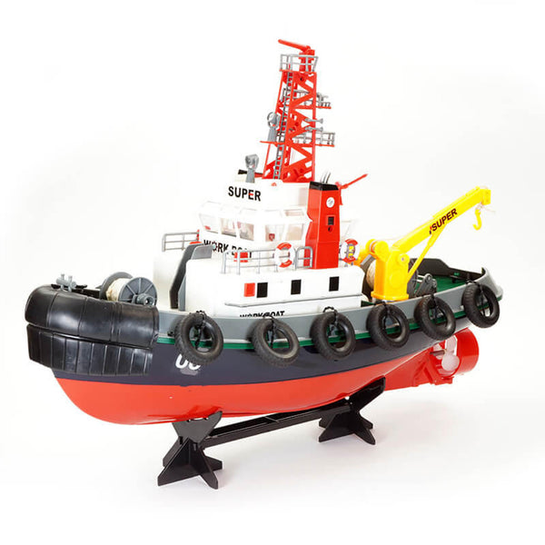 Heng Long Tug Work Boat 5ch 2.4ghz With Water Hose Function