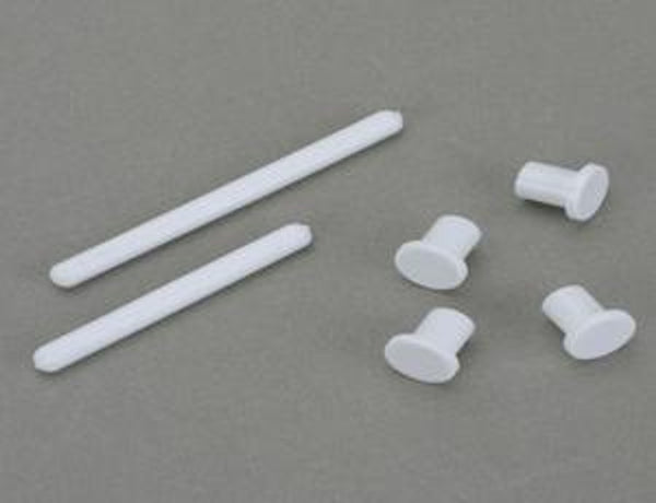 Hobbyzone Mini Super Cub Wing Hold Down Rods with Caps