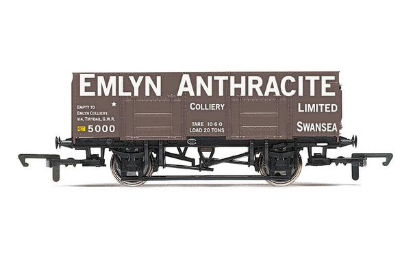 Hornby Railways 21T Coal Wagon, Emlyn Anthracite - Era 3