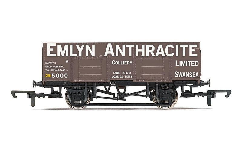 Hornby Railways 21T Coal Wagon, Emlyn Anthracite - Era 3