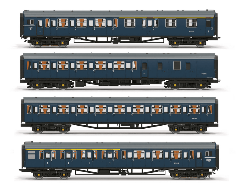 Hornby Railways BR Class 423 - 7712 4-VEP - 4 Car Train Pack