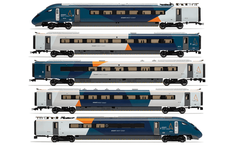 Hornby Railways BR Class 805 - Avanti West Coast 805005 - 5 Car Train Pack