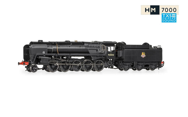 Hornby Railways BR, Class 9F, 2-10-0, 92002 - Era 4 (Sound Fitted)