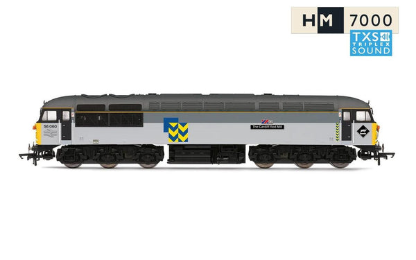 Hornby Railways BR Railfreight, Class 56, Co-Co, 56060 'The Cardiff Rod Mill' - Era 8 (Sound Fitted)