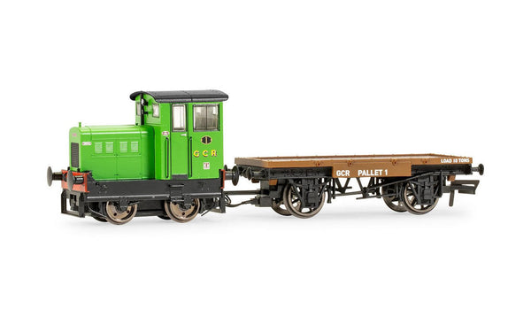 Hornby Railways GCR(N), Ruston & Hornsby 48DS, 0-4-0, No.1 'Qwag'