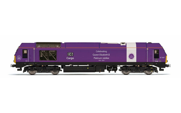 Hornby DB Cargo, Class 67, Bo-Bo, 67007 'Queen's Jubilee' - Era 11