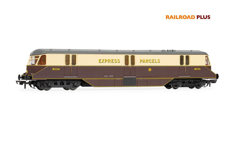 Hornby RailRoad Plus GWR, Bo-Bo, No. 34 Parcels Car - Era 3