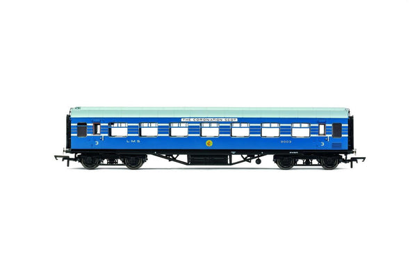 Hornby Railways LMS, Stanier D1981 Coronation Scot 57' RTO, 9003 - Era 3
