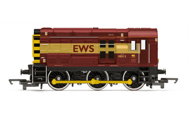 Hornby Railways OO Gauge RailRoad BR Class 08 EWS 08512 DCC Sound Fitted