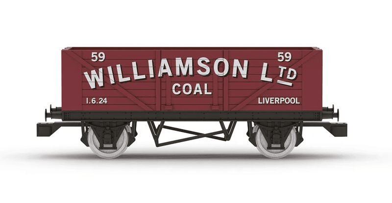 Hornby Railways OO Gauge - RailRoad - Williamson Ltd Coal Plank Wagon