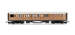Hornby Railways RailRoad LNER, Brake Composite Coach - Era 3