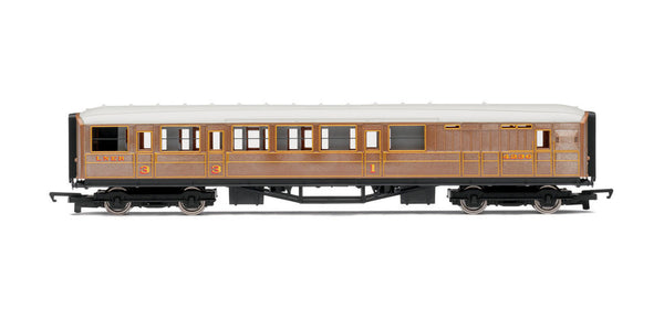 Hornby Railways RailRoad LNER, Brake Composite Coach - Era 3