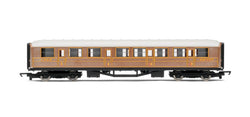 Hornby Railways Railroad LNER Teak Composite Coach