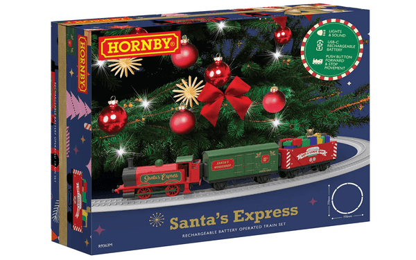 Hornby Railways Santa¡¯s Express Battery-powered Train Set