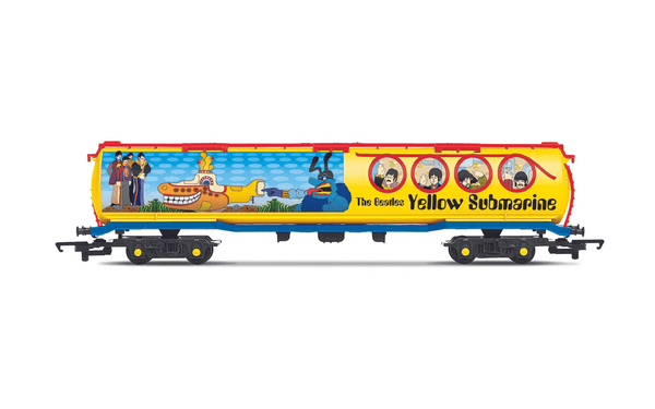 Hornby Railways The Beatles - Yellow Submarine - 100T Tanker Wagon