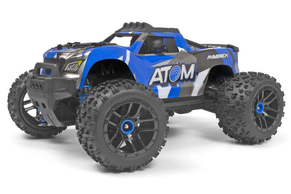 HPI Maverick RC Atom 1/18 4WD Electric RTR Truck - Blue